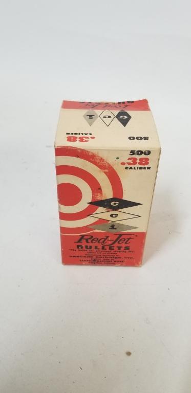 CCI red-jet bullets 38 cal.