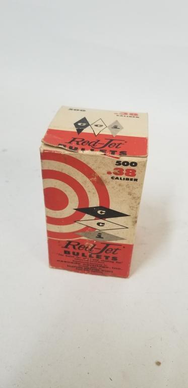 CCI red-jet bullets 38 cal.