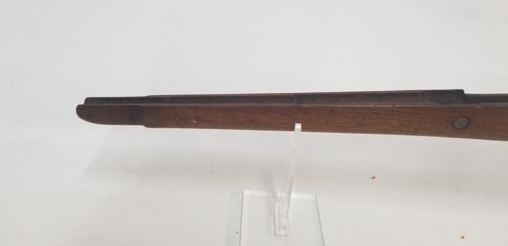 wooden military rifle stock