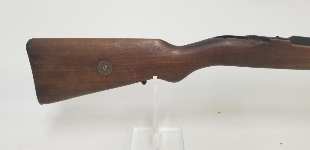 wooden military rifle stock