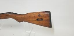 wooden military rifle stock