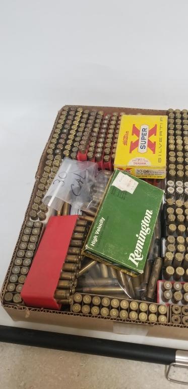 Approx. 600 count mixed 30-06 brass casings