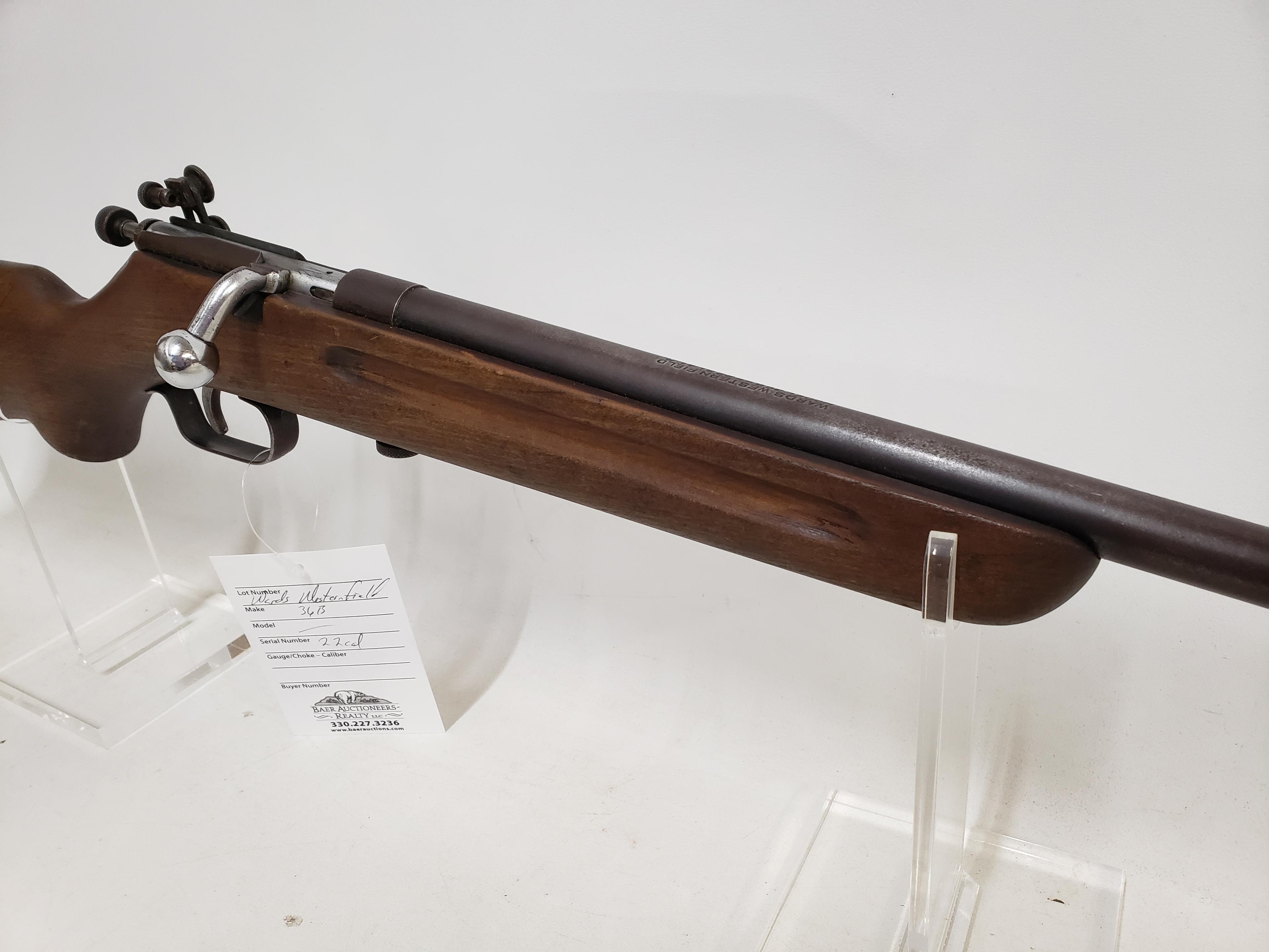 Wards Westernfield 36B 22cal Rifle