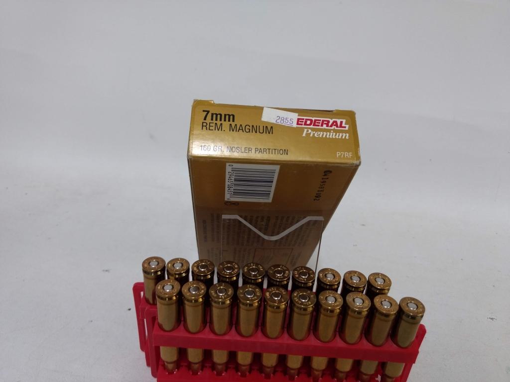 20 Rnd Box Federal 7mm Rem. Magnum