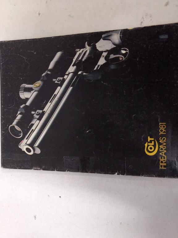 1981 Colt Catalogue (rare)