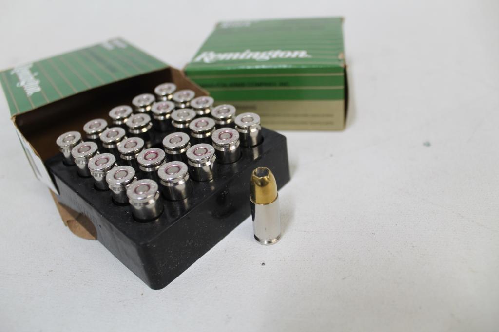 2- Boxes Of Remington Golden Saber 9mm 124 Gr Bjhp