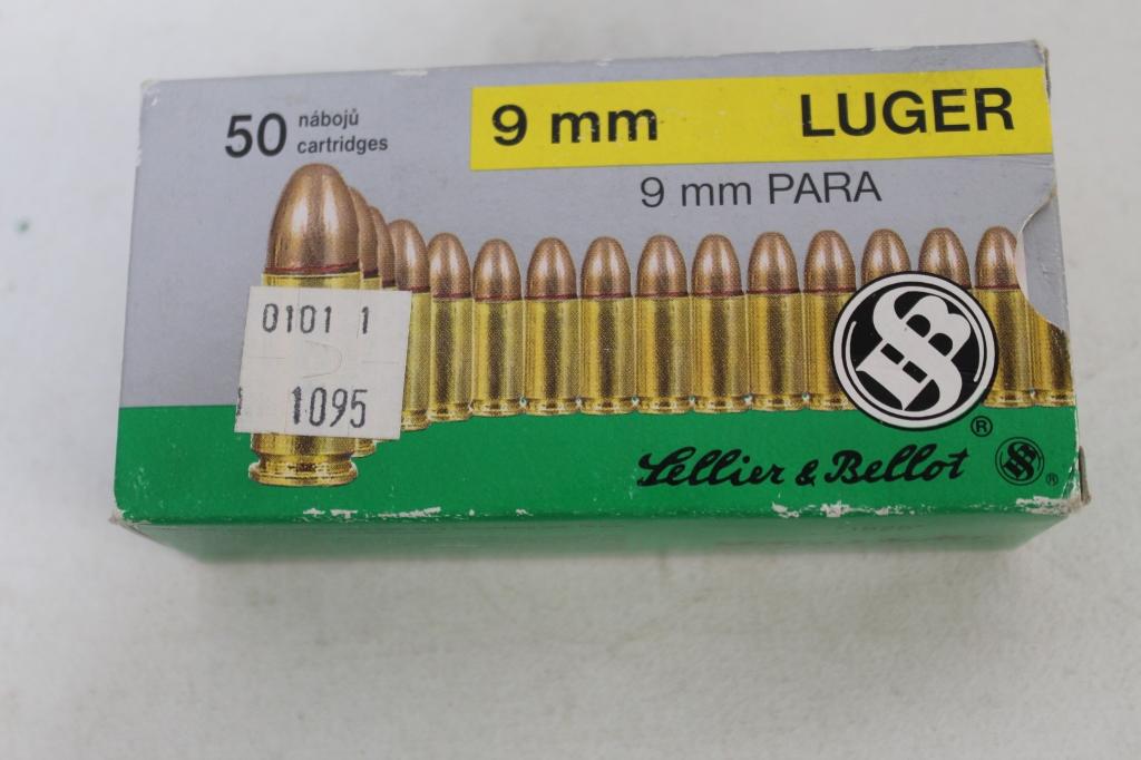 Lellier & Bellot 9mm Luger 115 Gr. Fmj