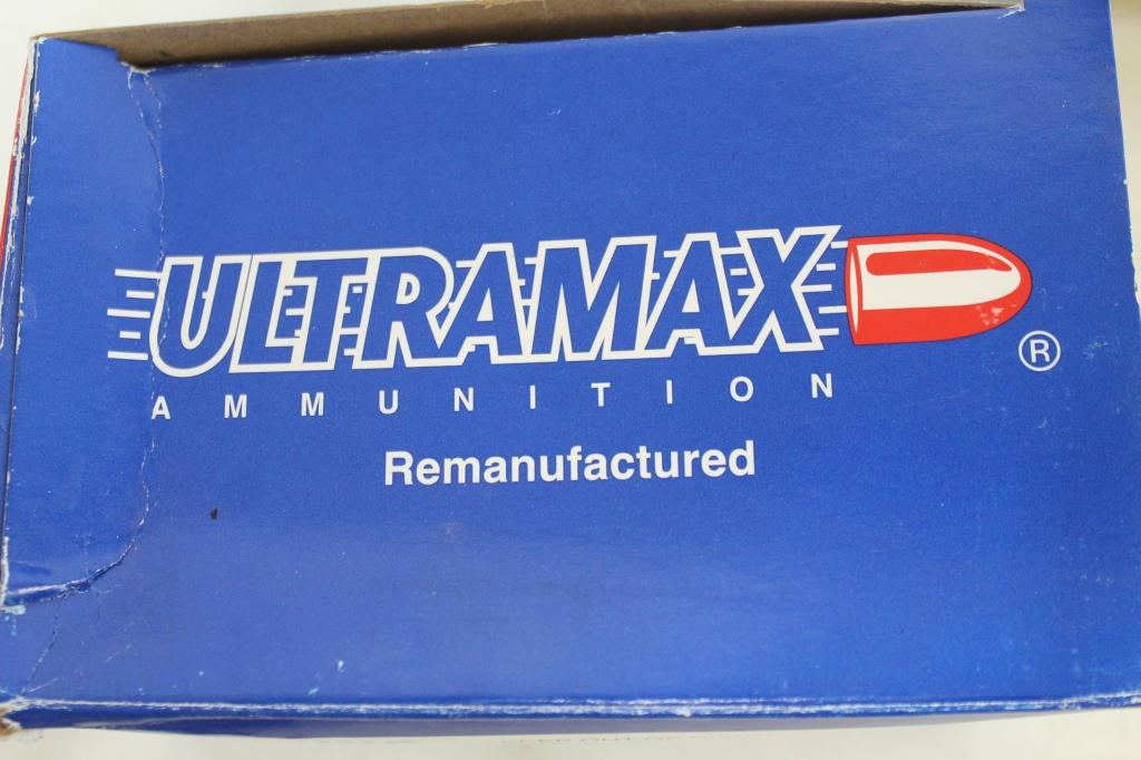 Box Of Ultramax Remanufactured .45acp Ammo