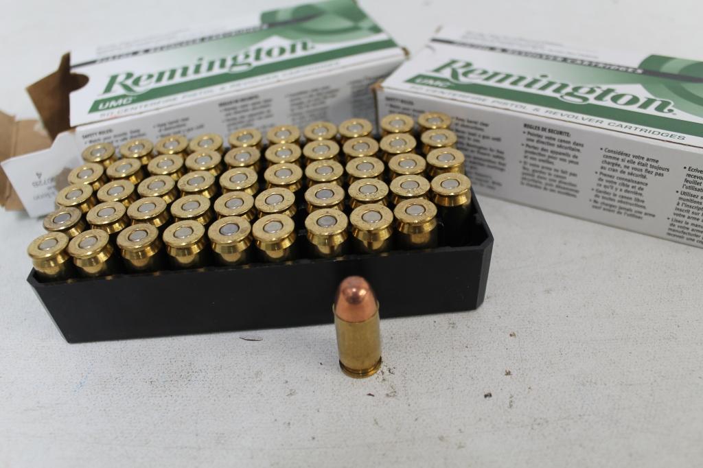 2- Boxes Of Remington Umc 45 Auto 230 Gr. Fmj