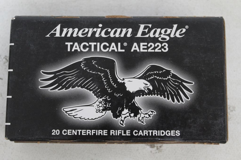 2- Boxes Of American Eagle .223 Rem 55 Gr. Fmj