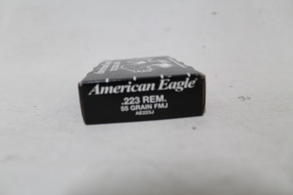 2- Boxes Of American Eagle .223 Rem 55 Gr. Fmj
