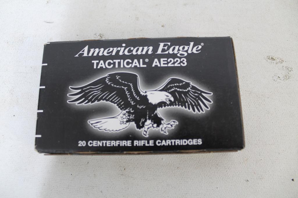 2- Boxes Of American Eagle .223 Rem 55 Gr. Fmj