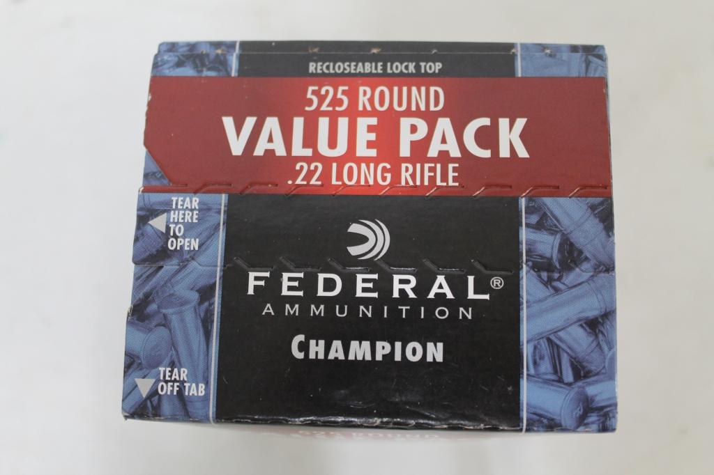 Box Of Federal Value Pack .22 Lr