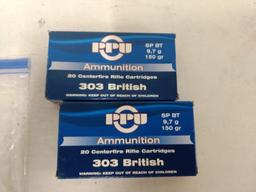 2-20 Rnd Box Ppu 303 Brit 150gr Sp Bt