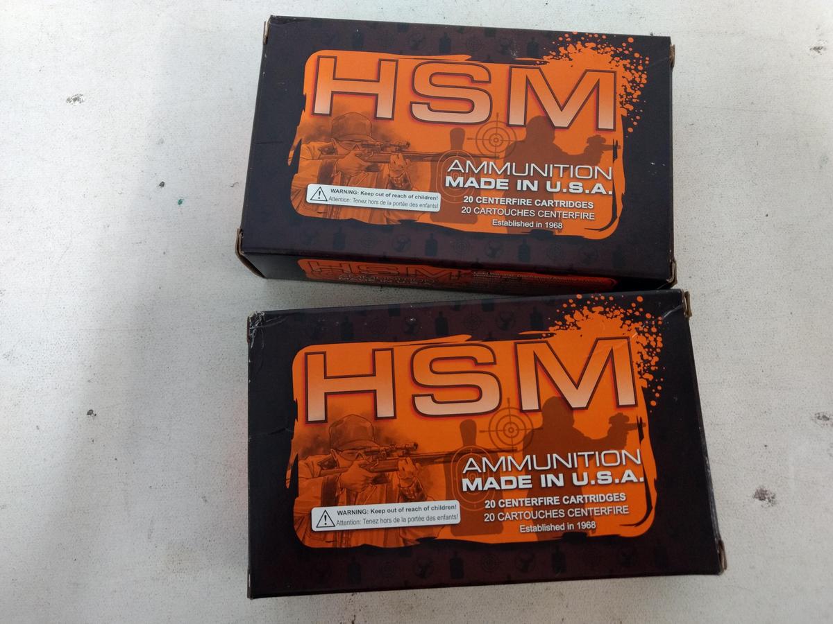 2-20 Rnd Box Hsm 30-40 Krag 165gr Sp Bt