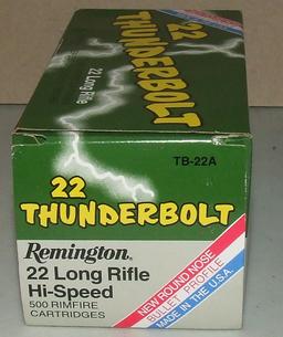 10-50 Round Boxes Of Rem Thunderbolt  22 Lr