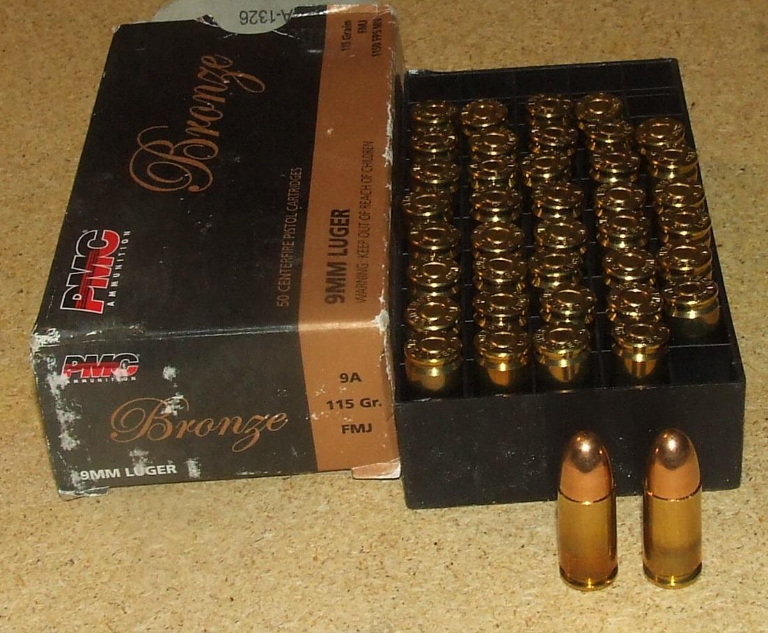 40 Rounds Pmc 9mm Luger