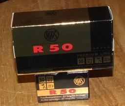 2-50 Rounds Rws R-50 Premium 22lr