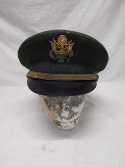 US Army officers visor hat