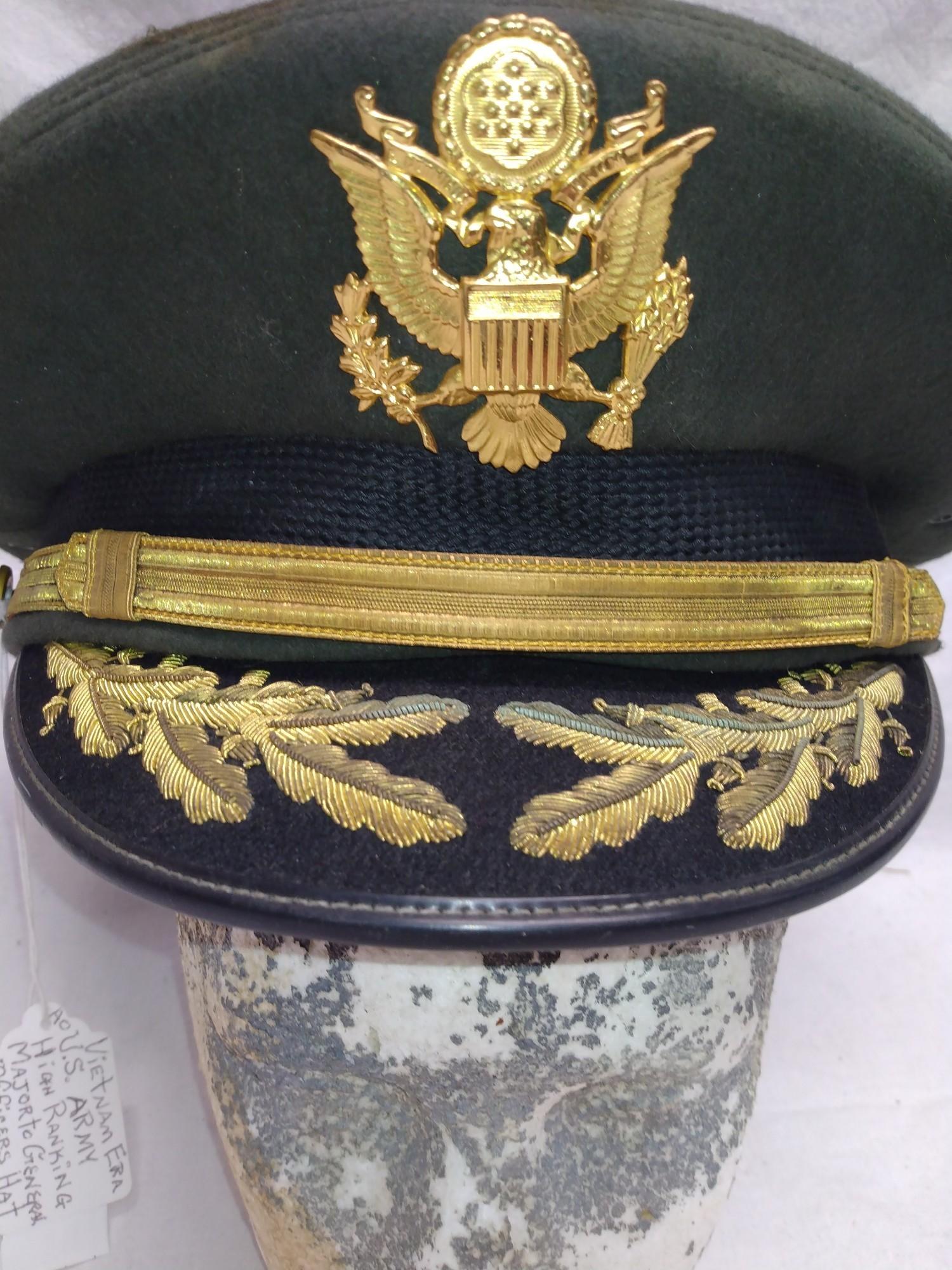 Vietnam U.S. Army high ranking major to general officers hat