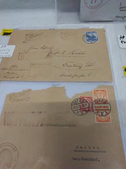 Assorted vintage envelopes from Germany