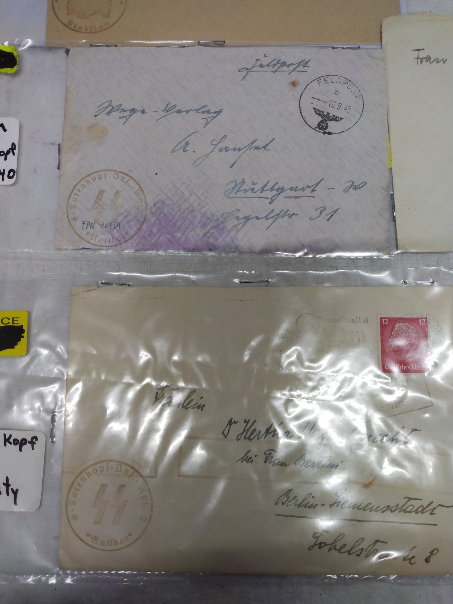 Assorted vintage envelopes from Germany