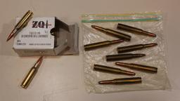 20 rnd box 308 & 8 rnds 270 ammo