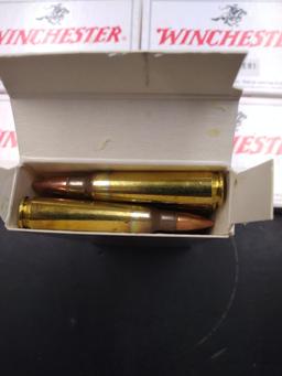 5-20 rnd box Winchester 5.56 55gr FMJ