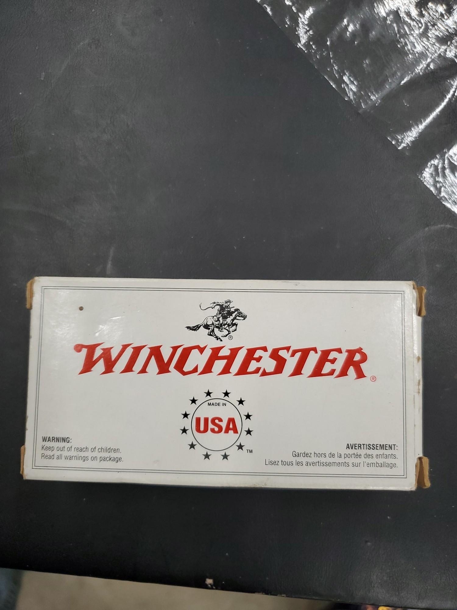 50 rnd box Winchester 9mm Luger