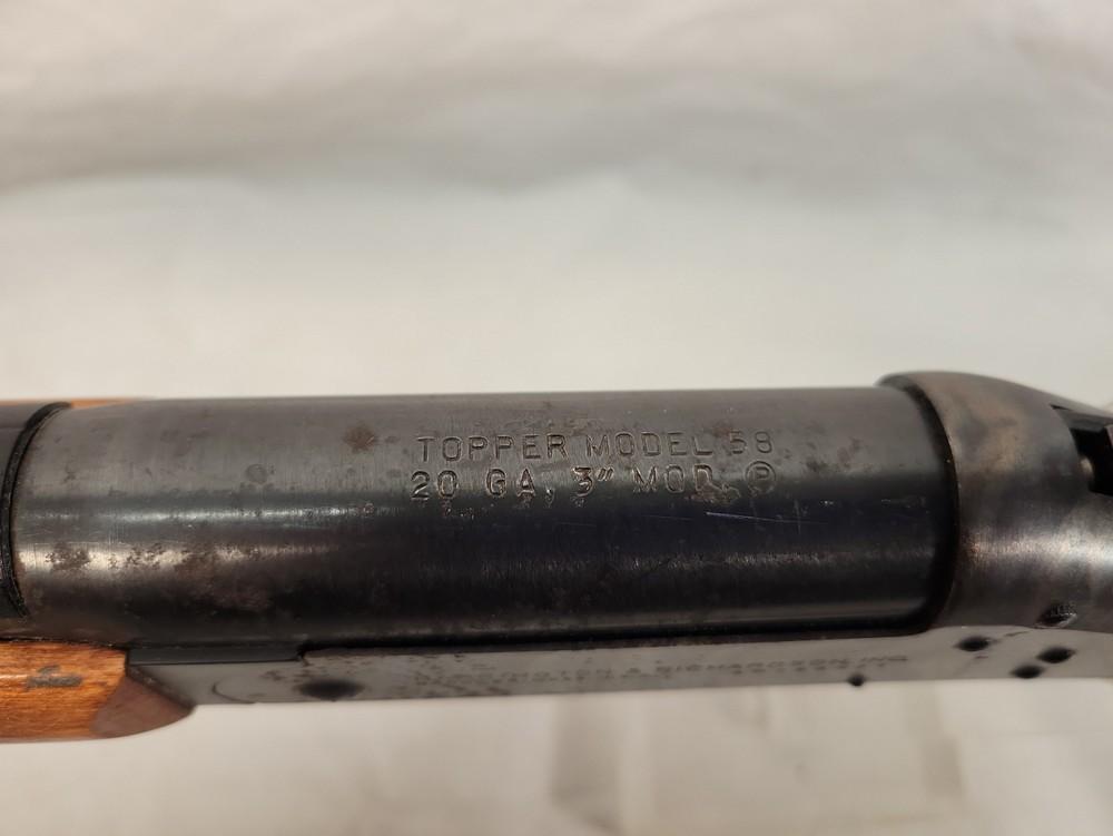 H&R Topper 58 20ga Shotgun