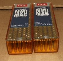 2 - 100 CCI Mini Mag  22 lr