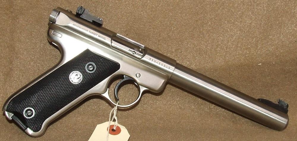 Ruger Mk II Gov't Model Target 22 LR Pistol