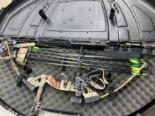 PSE Fireflight compound bow w/ accessories + hard case