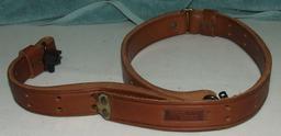 Uncle Mike's Leather Rifle Sling