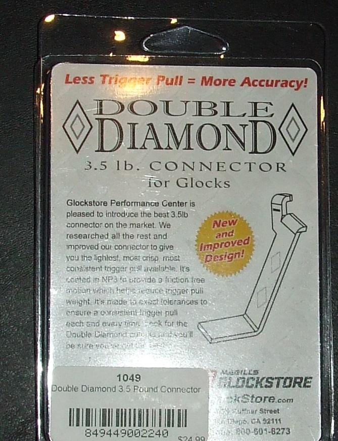 Glockstore Double Diamond 3.5 lb Connector