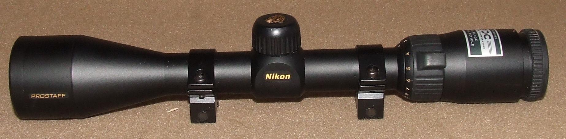 Nikon Prostaff BDC 3X9X40 Rifle Scope