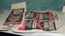 3 Lawrence Brand Empty 25lb Shot Bags