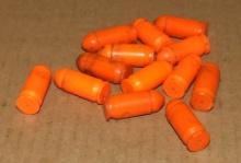 12 Plastic 45 ACP Training Dummies