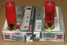 2 - 5 Rounds Winchester 12 ga Slug