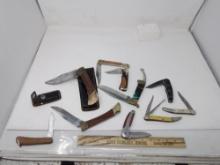 box lot folding / pocket knives