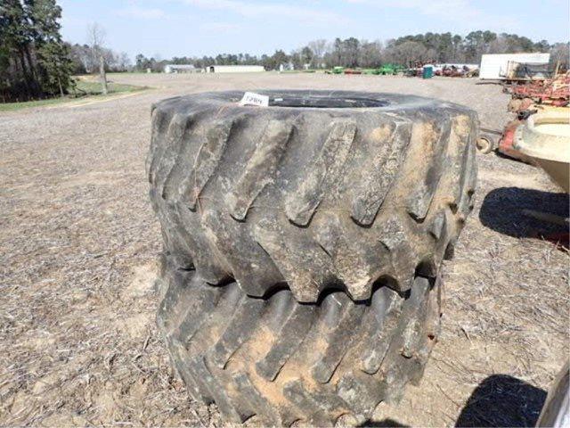 (2) Used 28L - 26 Tires