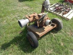 PTO Irrigation Pump on Wheels