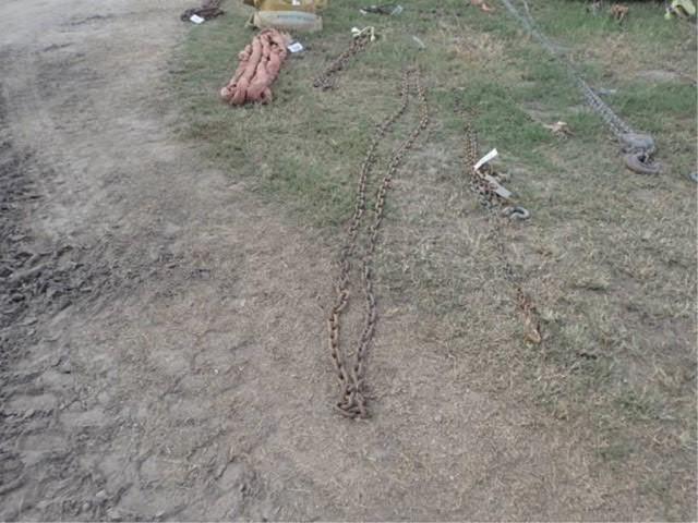 3/8" Chain 25 Ft. Long with 1 Hook