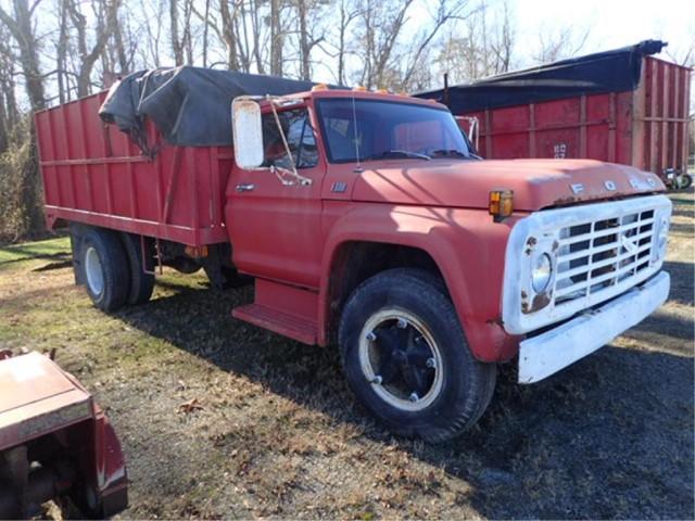 1978 Ford F600 16 Ft Dump Seed Auger