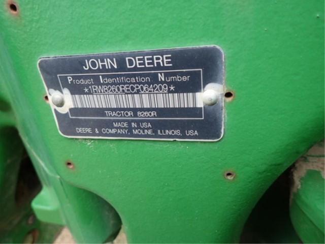 John Deere 8260R 4x4 Tractor