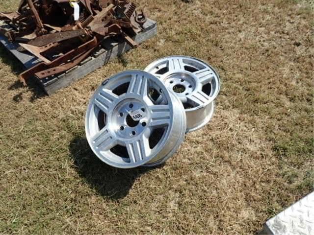 (2) 6 Lug Chevy Wheels