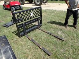 Skid Steer Pallet Forks