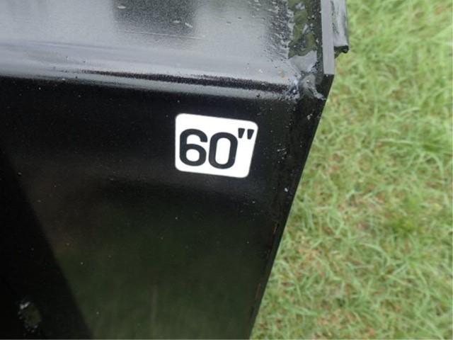 60" Skid Steer Bucket