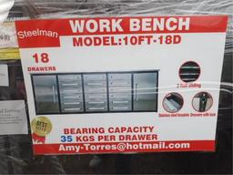2022 Steelman 10 Ft. Work Bench
