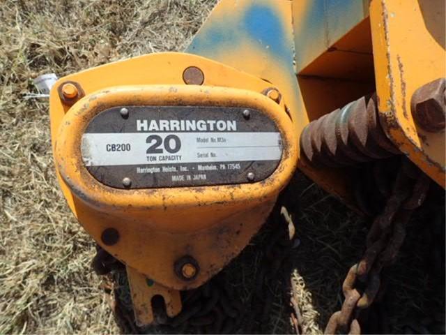 Harrington CB20 20 Ton Capacity Chain Hoist